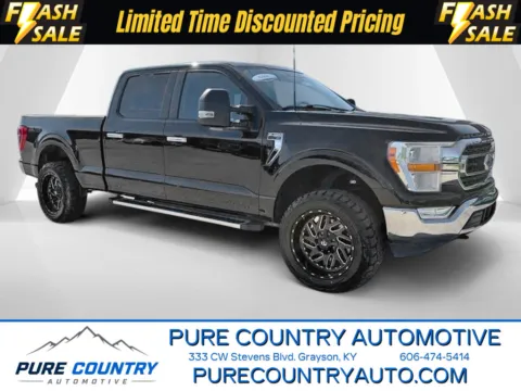 Black 2022 Ford F-150 XLT for sale in Grayson, KY