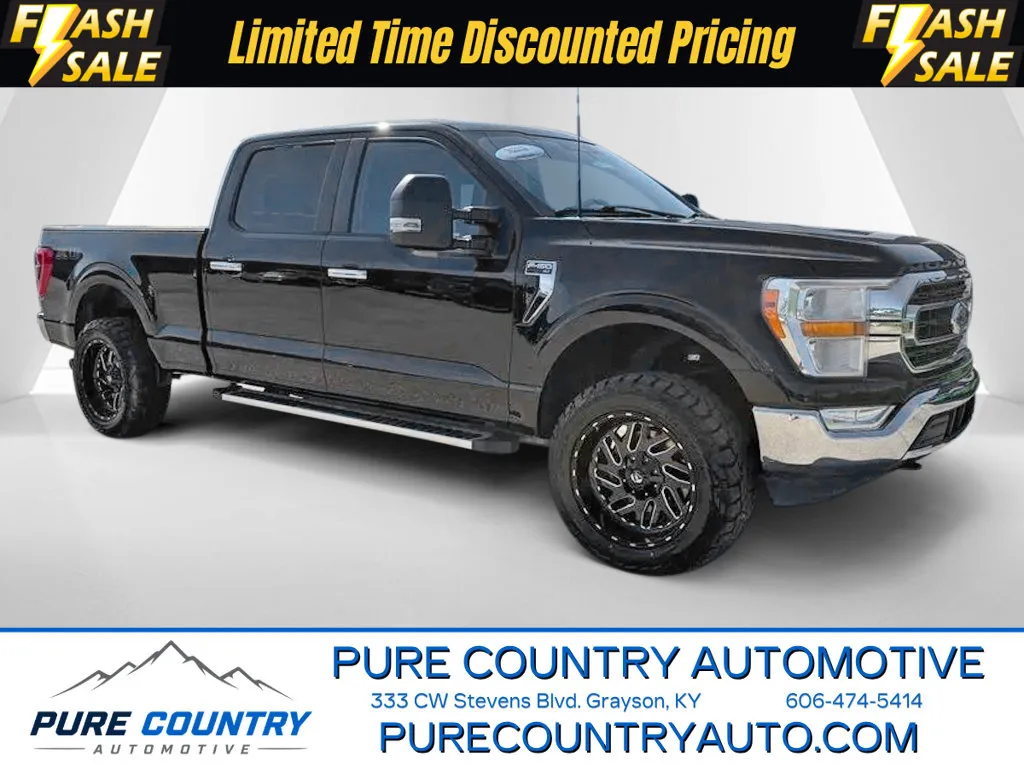 Black 2022 Ford F-150 XLT for sale in Grayson, KY