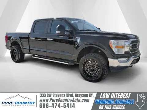 Black 2022 Ford F-150 XLT for sale in Grayson, KY