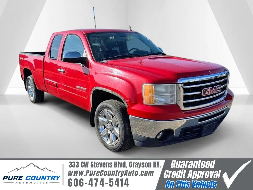 Red 2013 GMC Sierra 1500 SLE for sale in Grayson, KY