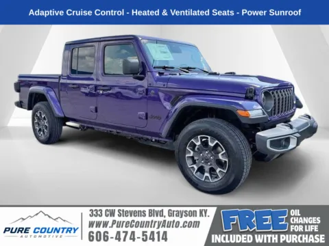 Purple 2026 Jeep Gladiator Sahara for sale in Grayson, KY