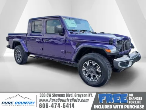 Purple 2026 Jeep Gladiator Sahara for sale in Grayson, KY