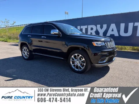 Black 2021 Jeep Grand Cherokee Summit for sale in Grayson, KY