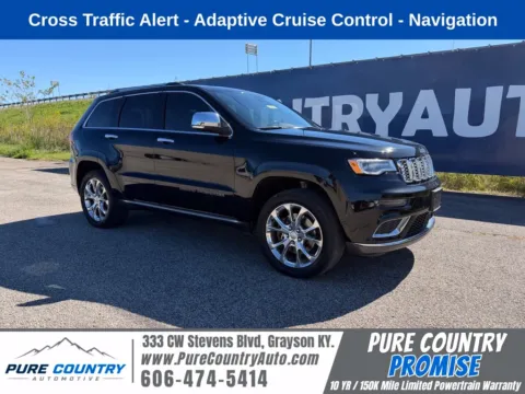 Black 2021 Jeep Grand Cherokee Summit for sale in Grayson, KY