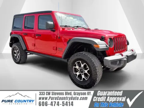 Red 2022 Jeep Wrangler Unlimited Rubicon for sale in Grayson, KY