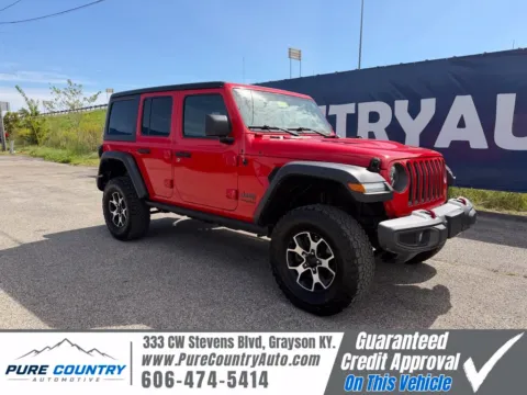 Red 2022 Jeep Wrangler Unlimited Rubicon for sale in Grayson, KY