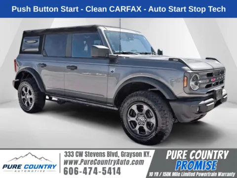 Gray 2021 Ford Bronco Big Bend for sale in Grayson, KY