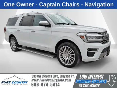 White 2023 Ford Expedition Max Platinum for sale in Grayson, KY