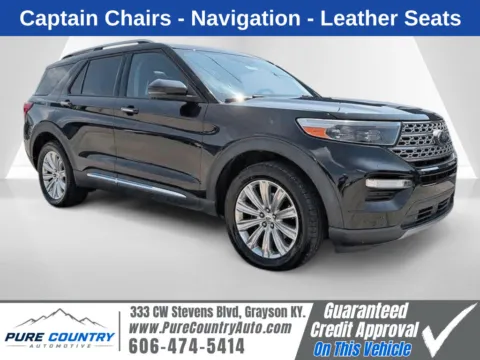 Black 2020 Ford Explorer Limited for sale in Grayson, KY