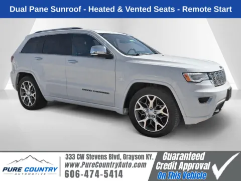 White 2020 Jeep Grand Cherokee Overland for sale in Grayson, KY
