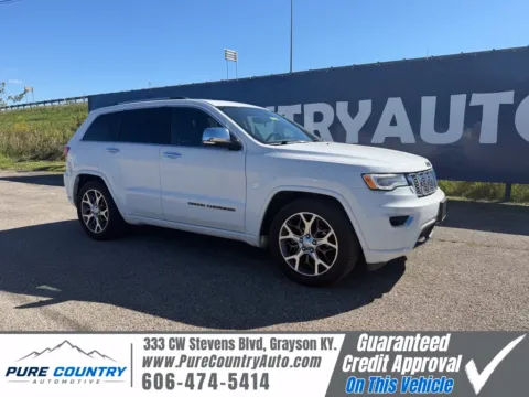 White 2020 Jeep Grand Cherokee Overland for sale in Grayson, KY