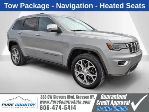 Silver 2021 Jeep Grand Cherokee Limited for sale in Grayson, KY