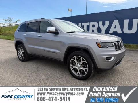 Silver 2021 Jeep Grand Cherokee Limited for sale in Grayson, KY