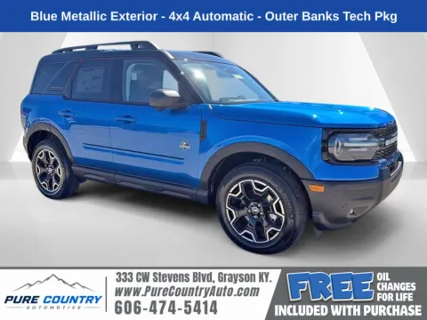 Blue 2026 Ford Bronco Sport Outer Banks for sale in Grayson, KY