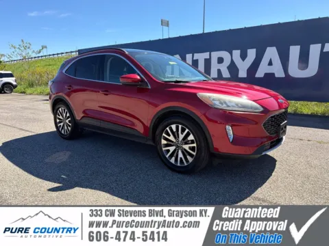 Red 2020 Ford Escape Titanium for sale in Grayson, KY
