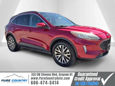 Red 2020 Ford Escape Titanium for sale in Grayson, KY