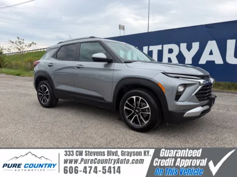 Gray 2025 Chevrolet TrailBlazer LT for sale in Grayson, KY