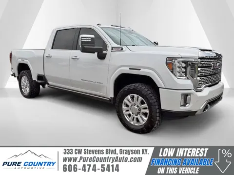 White 2022 GMC Sierra 2500 HD Denali for sale in Grayson, KY