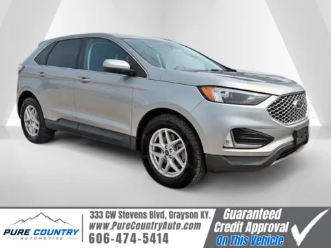 Silver 2023 Ford Edge SEL for sale in Grayson, KY
