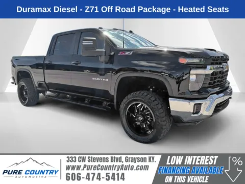 Black 2026 Chevrolet Silverado 2500 HD LT for sale in Grayson, KY