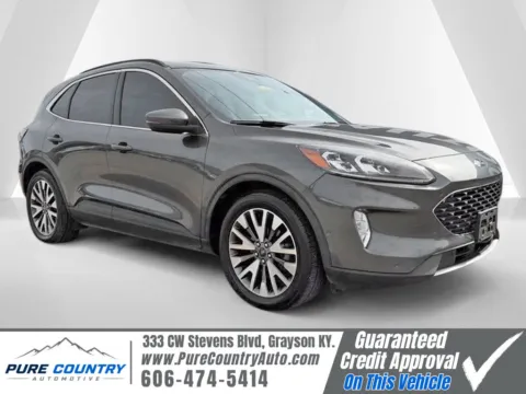 Gray 2020 Ford Escape Hybrid Titanium for sale in Grayson, KY