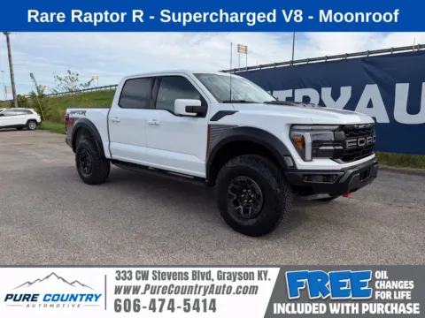 White 2026 Ford F-150 Raptor R for sale in Grayson, KY