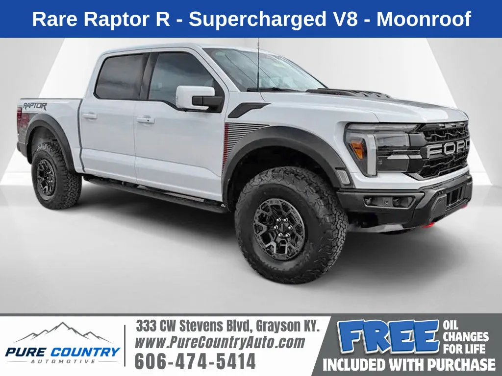 White 2026 Ford F-150 Raptor R for sale in Grayson, KY