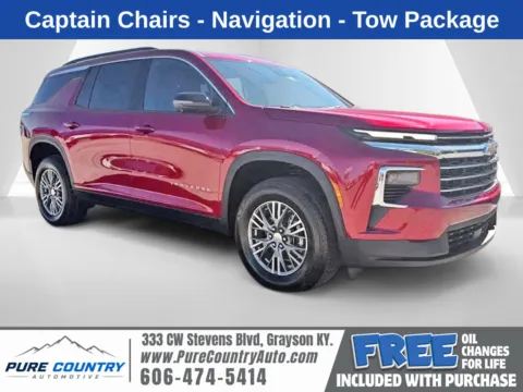 Red 2027 Chevrolet Traverse LT for sale in Grayson, KY