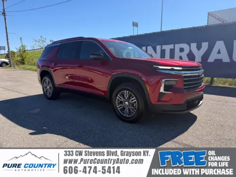 Red 2027 Chevrolet Traverse LT for sale in Grayson, KY