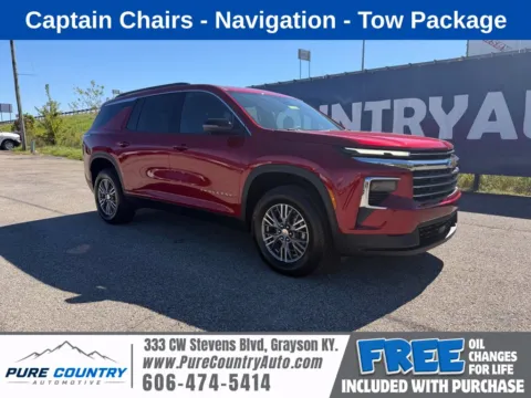 Red 2027 Chevrolet Traverse LT for sale in Grayson, KY