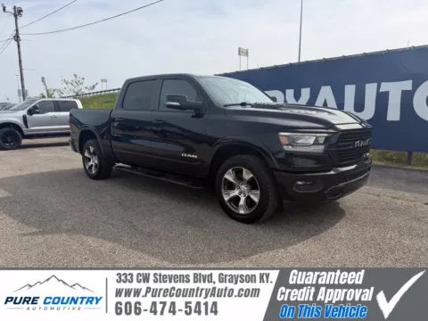 Black 2021 Ram 1500 Laramie for sale in Grayson, KY