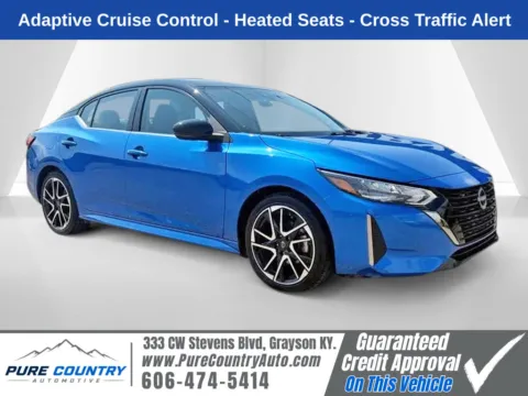 Blue 2024 Nissan Sentra SR for sale in Grayson, KY