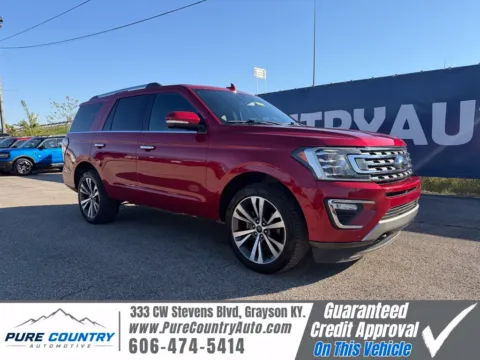 Red 2021 Ford Expedition Limited for sale in Grayson, KY