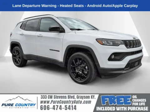 White 2026 Jeep Compass Latitude for sale in Grayson, KY