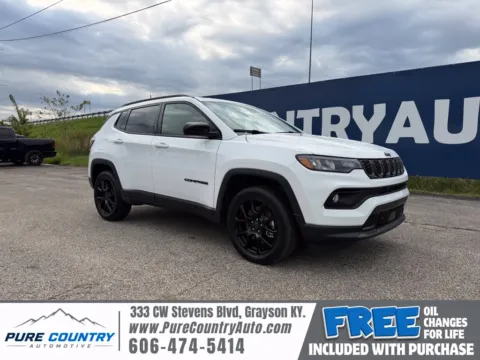 White 2026 Jeep Compass Latitude for sale in Grayson, KY