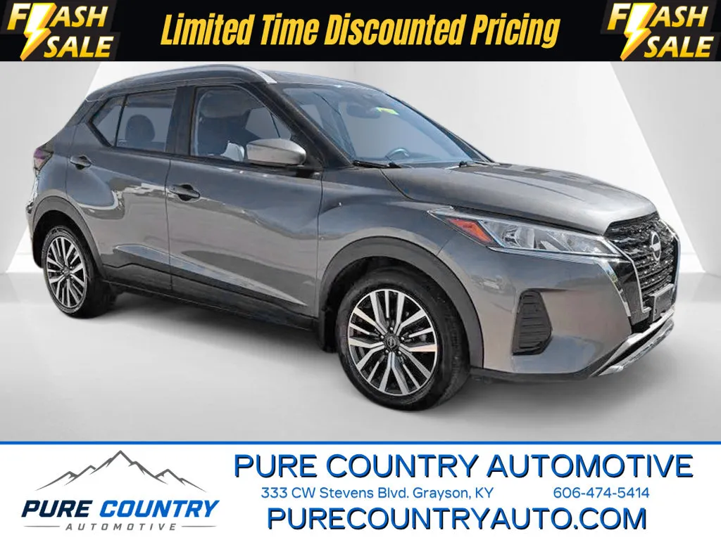 Gray 2023 Nissan Kicks SV for sale in Grayson, KY