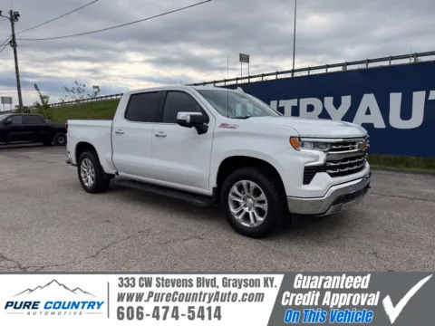 White 2024 Chevrolet Silverado 1500 LTZ for sale in Grayson, KY
