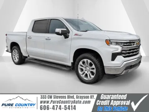 White 2024 Chevrolet Silverado 1500 LTZ for sale in Grayson, KY