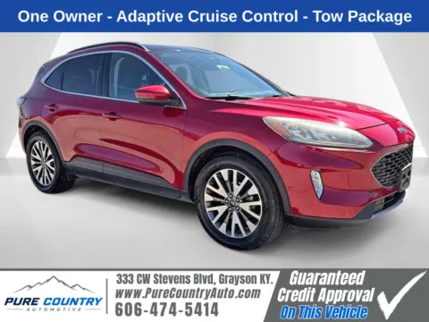 Red 2020 Ford Escape Titanium for sale in Grayson, KY
