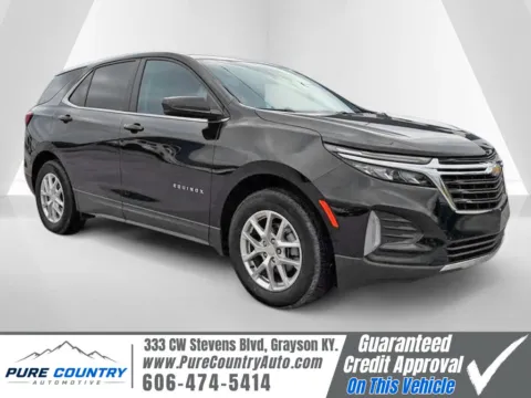 Black 2024 Chevrolet Equinox LT for sale in Grayson, KY
