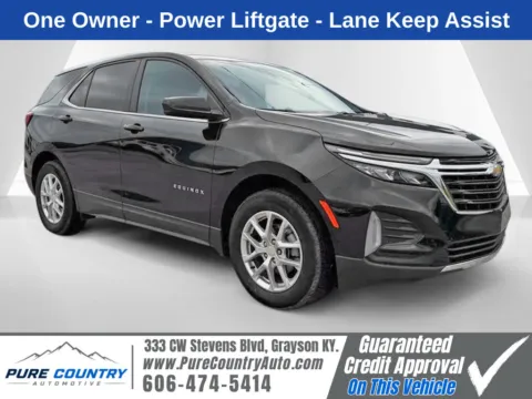 Black 2024 Chevrolet Equinox LT for sale in Grayson, KY