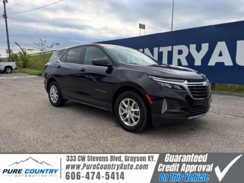 Black 2024 Chevrolet Equinox LT for sale in Grayson, KY