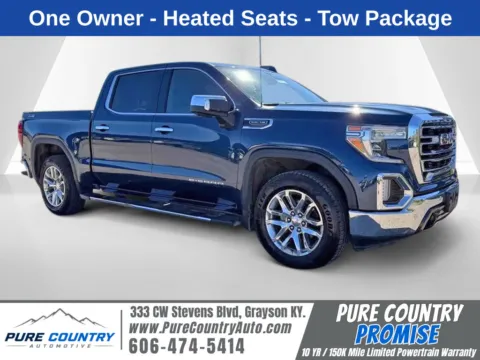 Blue 2019 GMC Sierra 1500 SLT for sale in Grayson, KY