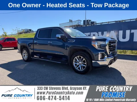 Blue 2019 GMC Sierra 1500 SLT for sale in Grayson, KY