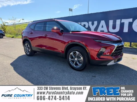 Red 2026 Chevrolet Blazer LT for sale in Grayson, KY