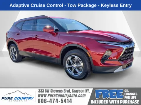 Red 2026 Chevrolet Blazer LT for sale in Grayson, KY