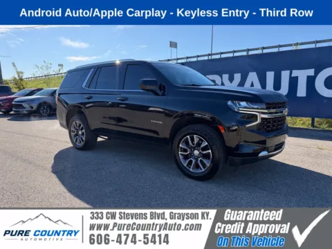 Black 2021 Chevrolet Tahoe LS for sale in Grayson, KY