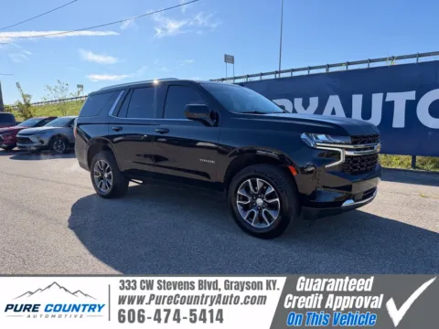 Black 2021 Chevrolet Tahoe LS for sale in Grayson, KY
