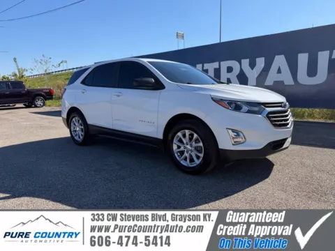 White 2020 Chevrolet Equinox LS for sale in Grayson, KY