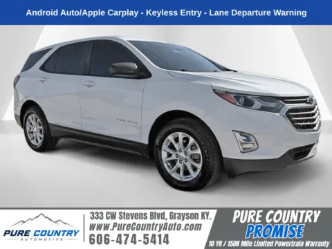White 2020 Chevrolet Equinox LS for sale in Grayson, KY